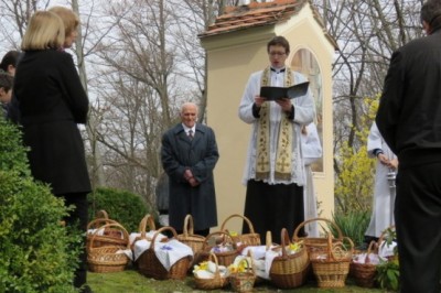 Velikonočni blagoslov na Sp. Kamenščaku