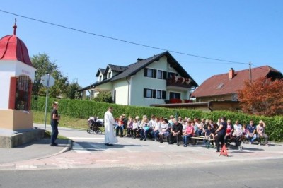 Blagoslov vaške kapele na Jamni