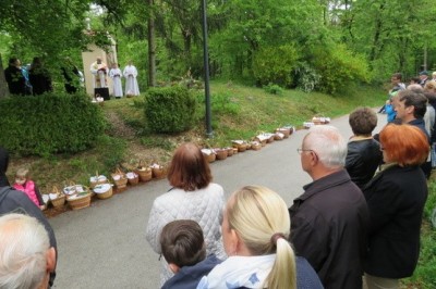 Velikonočni blagoslov na Sp. Kamenščaku