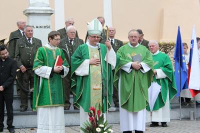 Blagoslov je opravil škof dr. Peter Štumpf