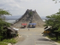 Na koncu ceste ob laguni najdemo blatni vulkan Totumo