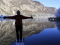 Bohinjsko jezero in odsev 