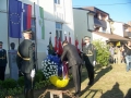 Borut Pahor je v Črenšovcih položil venec