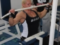 Brigita Brezovac na treningu