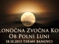 Celonočna zvočna kopel ob polni luni