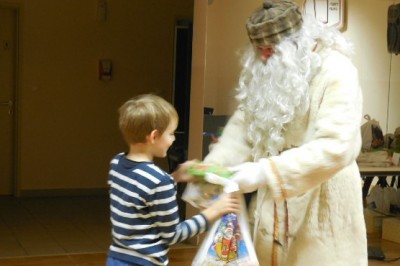 Obisk dedka Mraza v radenskem DOSOR-ju, foto: Marija Erveš
