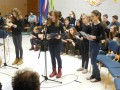 Deklamirajo Tina Antolič, Eva Zidar, Eva Farkaš in Miša Pintarič