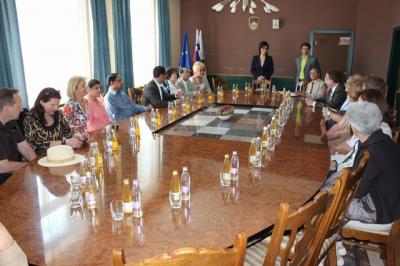 Obisk tujih diplomatov, konzula in članov SILE