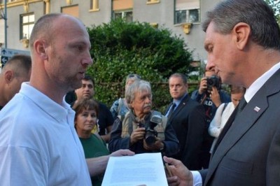 Delovni migranti pri predsedniku države