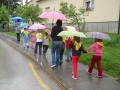 Deževen dan v vrtcu Cezanjevci
