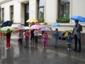 Deževen dan v vrtcu Cezanjevci