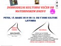 DOBRODELNI KULTURNI VEČER OB MATERINSKEM DNEVU