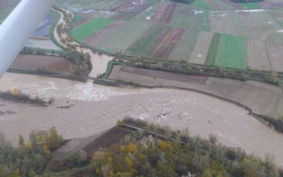 Pogled na uničujočo moć vode, foto: Silvo Sok