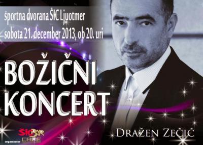 Dražen Zečić bo v Ljutomeru nastopil v soboto, 21. decembra