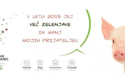 Novoletna zaobljuba »Več zelenjave za več zdravja v 2015«