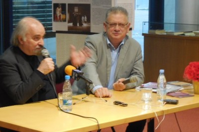 Evald Flisar in Franc Kuzmič
