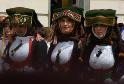 Narodne noše na festivalu Festa di Sant' Efisio