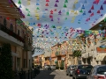 Okrasitev mesta v času festivala Festa di Sant Efisio