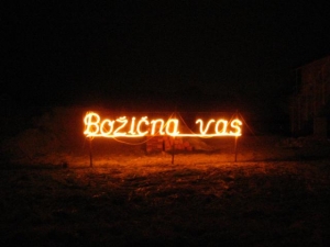 Foto: Božična vas Banovci