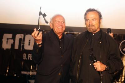 Enzo G. Castellari in Franco Nero, foto: Tina Babič, Grossmann
