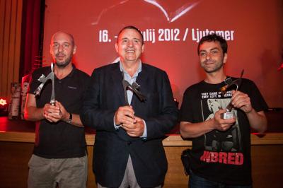 Jaume Balagueró, Goran Marković in Alex Chandon - najboljši trio letošnjega festivala