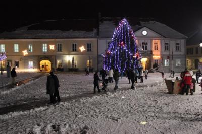 Okrašen Glavni trg v Ljutomeru