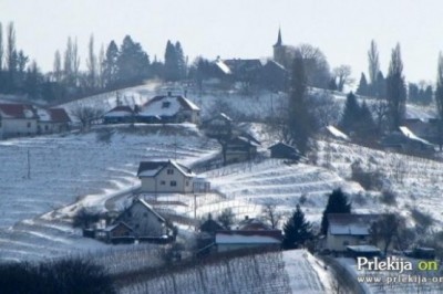 Zasnežena Prlekija