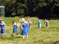 Košnja in sušenje trave v Žerovincih