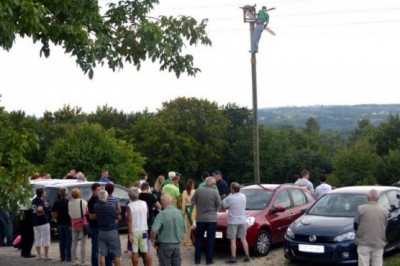 Postavljanje klopotca DV Mala Nedelja