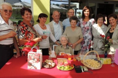 100. rojstni dan Kristine Vučko