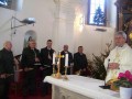 Križevski rogisti pri sv. maši v Veržeju