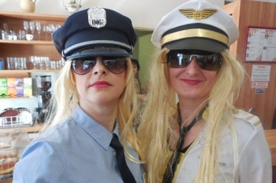 Policistka in pilotka