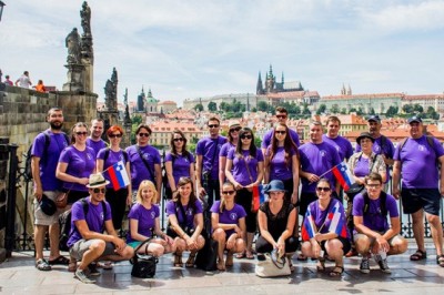 Folklorna skupina Leščeček v Pragi, foto: Sara Vinkovič