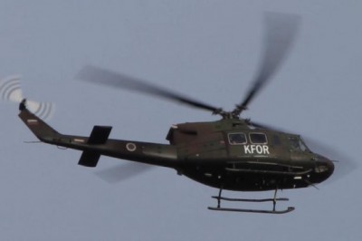 Vojaški helikopter nad Ljutomerom