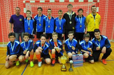 Selekcija U13 nogometnega kluba Ljutomer je v Velikih Laščah osvojila naslov državnega prvaka
