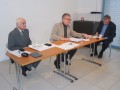 Mag. Franc Kuzmič vodi sejo Programskega sveta UŠF