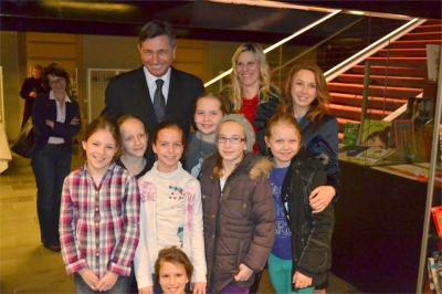 S predsednikom države RS Borutom Pahorjem