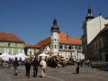 Grajski trg s kavarno Astorijo, Mariborskim gradom in Mestno hranilnico 