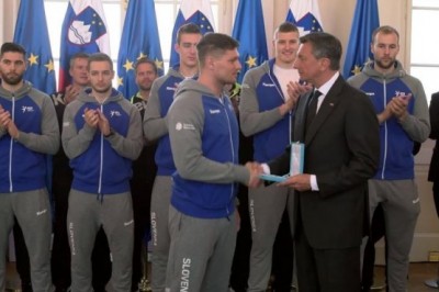 Marko Bezjak in Borut Pahor