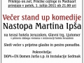 Martina Ipša - stand up večer