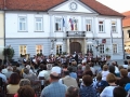 Orkester in publika