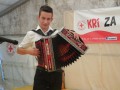 Mladi harmonikar, srednješolec Tilen Horvat iz Nemčavec