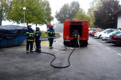 Evakuacijska vaja na OŠ Mala Nedelja