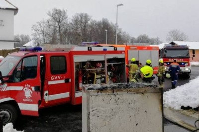 Posredovali so gasilci PGD Razkrižje in Ljutomer, foto: PGD Razkrižje