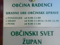 Napisi Občine Radenci