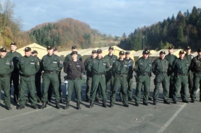 Slovaški policisti v Sloveniji, foto: policija.si