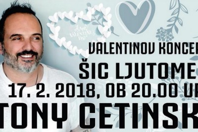 Tony Cetinski prihaja v Ljutomer