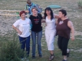 Nekateri so plesali kar na travi