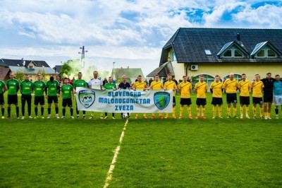 Za NK Kapela Ekosen je bila zadnja tekma v ligi ENA proti ekipi NK Begne, foto: NK Begne
