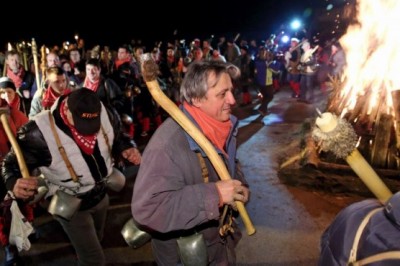 Kurentov skok, foto: Črtomir Goznik